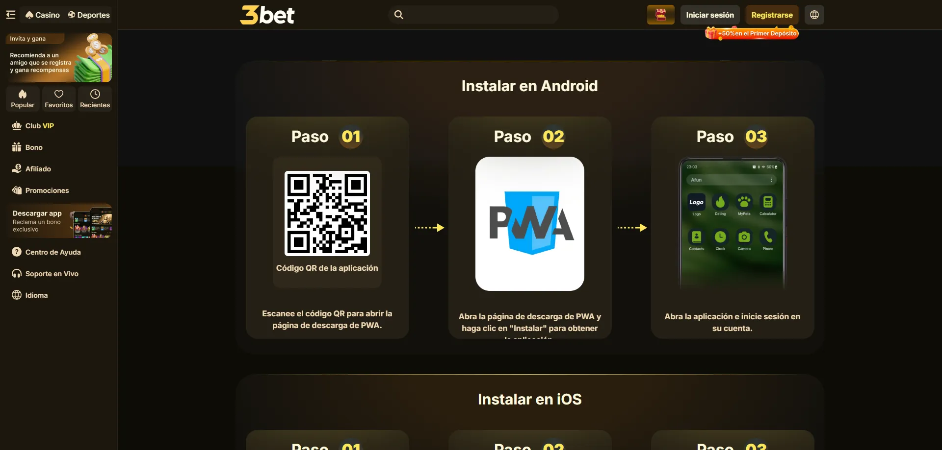 3bet Casino México — plataforma de casino online y apuestas deportivas